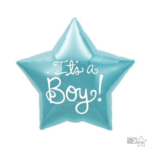 Balão Foil Estrela Azul "It's a Boy"