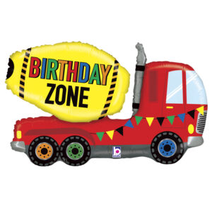 Balão Foil Camião "Birthday Zone"