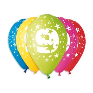 Balão de Latex nº9 Cores Variadas