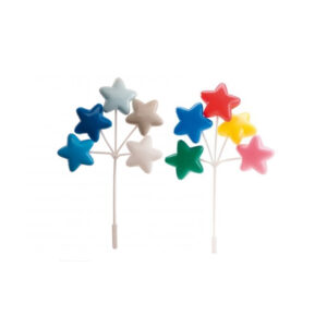 Estrelas de Plástico Coloridas Unidade