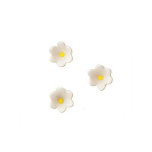 Mini Flor Branca em Açúcar