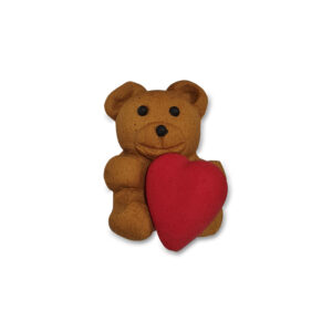 Ursinho com Coração decoração em Açúcar