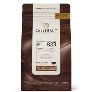 Pastilhas Callebaut Leite 33,6% - 1Kg