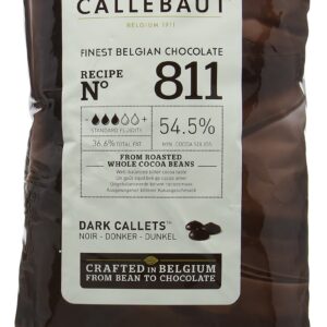 Pastilhas Callebaut Negro 54,5% - 1Kg