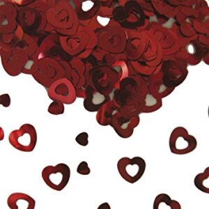 Confettis Corações 14gr - Vermelhos
