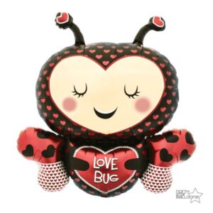 Balão Foil 36" - Love Bug
