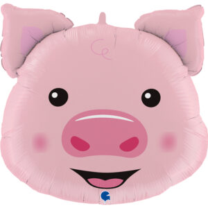 Balão Foil 30" - Pig Head