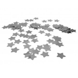 Confettis Foil Estrelas 15gr - Prata