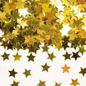 Confettis Estrelas - Ouro