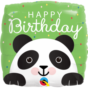 Balão Foil 18" - Panda Aniversário