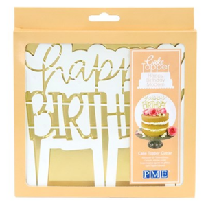 Cortante Happy Birthday Cake Topper