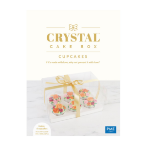 Cristal Cupcake Boxe - 6 Cupcakes