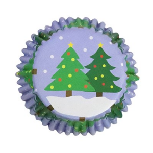 Formas Cupcakes - Árvores de Natal 30uni