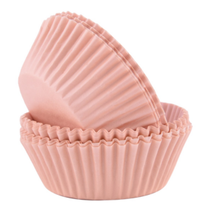 Forminhas Rosa Pêssego p/ Cupcakes