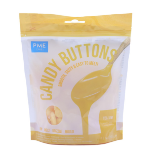 Candy Buttons - Amarelo 340 gr
