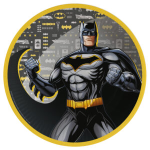 Pratos 23cm Batman Gotham City 8uni