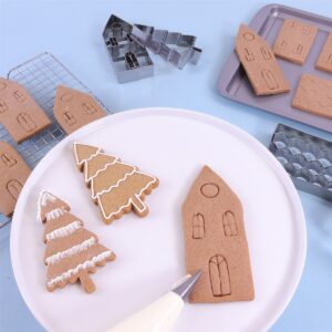 Conjunto de Cortadores Casa do Gingerbread PME