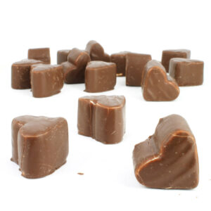 Marshmallow Coração c/ Chocolate de Leite Fini Uni