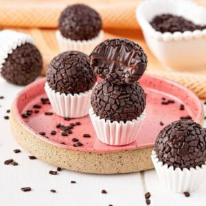 Alternative view of Escamas de Chocolate Negro