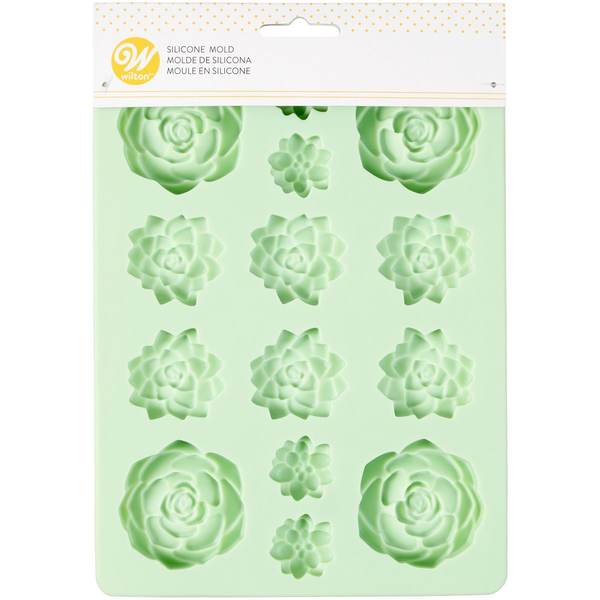 Molde Silicone Suculentas Wilton