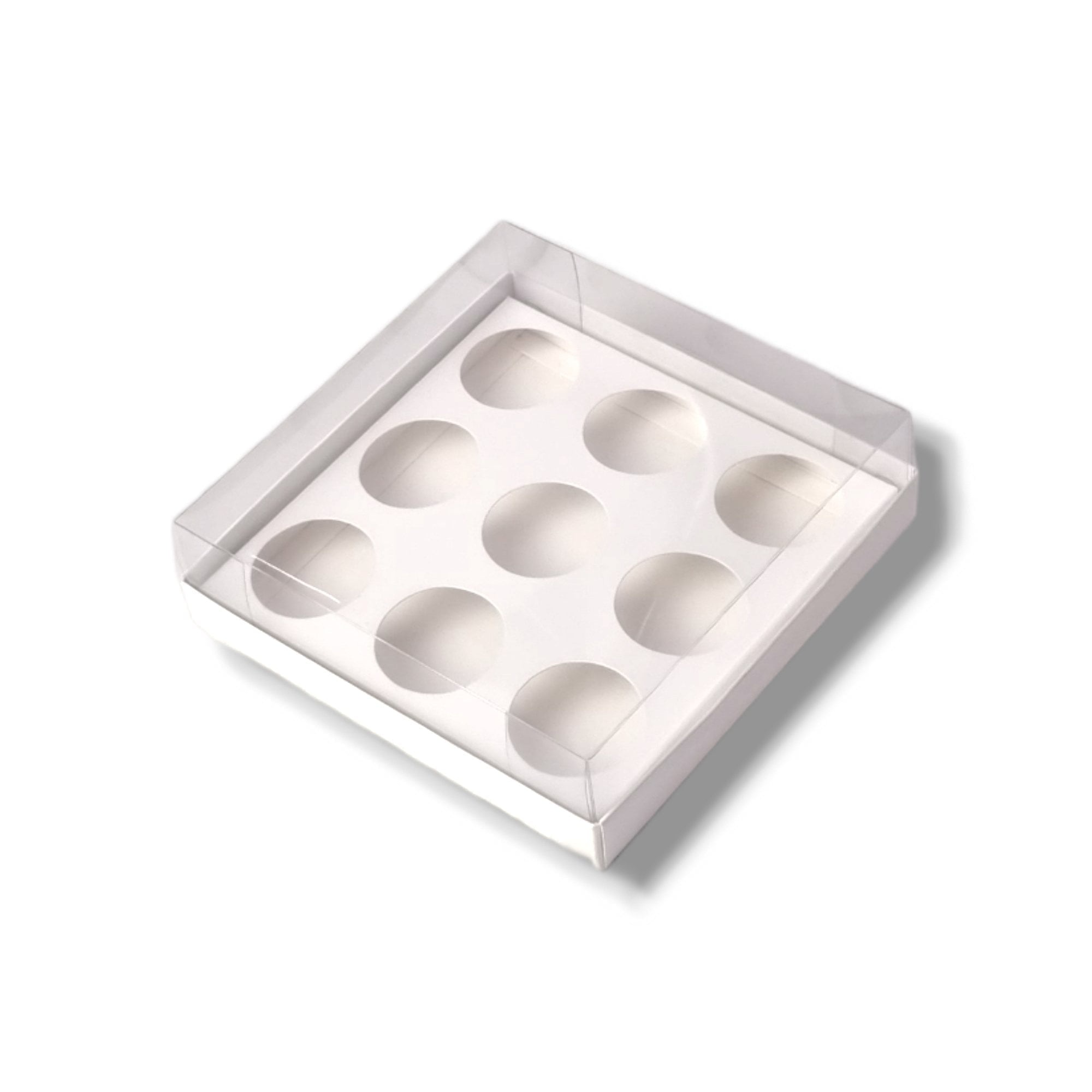 Caixa Branca p/ 9 Brigadeiros