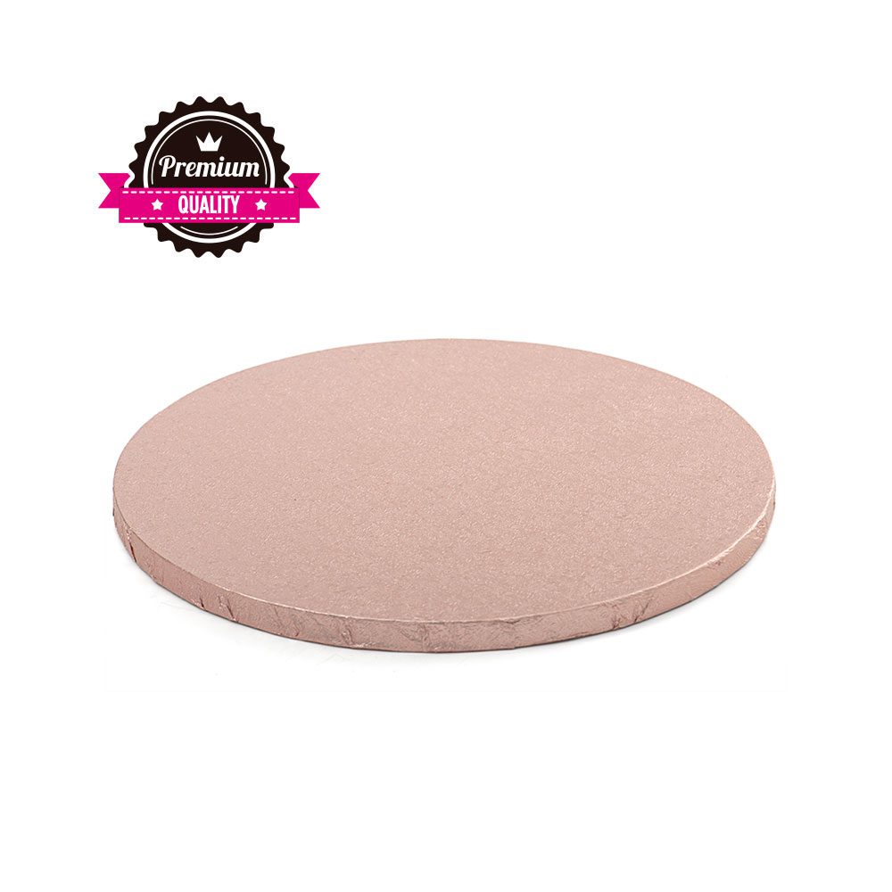 Base Redonda Cake Design Rose Gold 35x1.2
