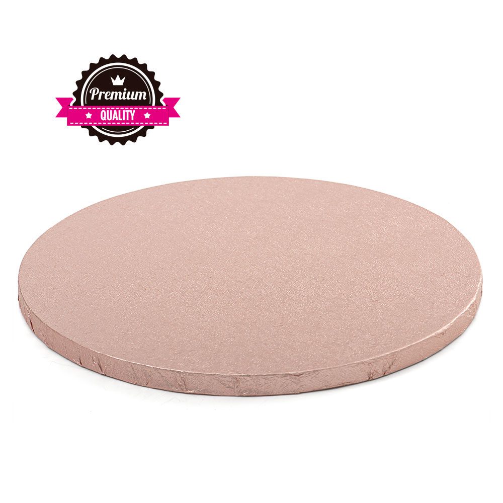 Base Redonda Cake Design Rose Gold 40x1.2