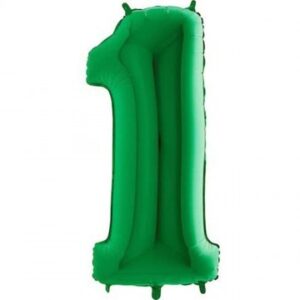 Balão Foil Número Verde