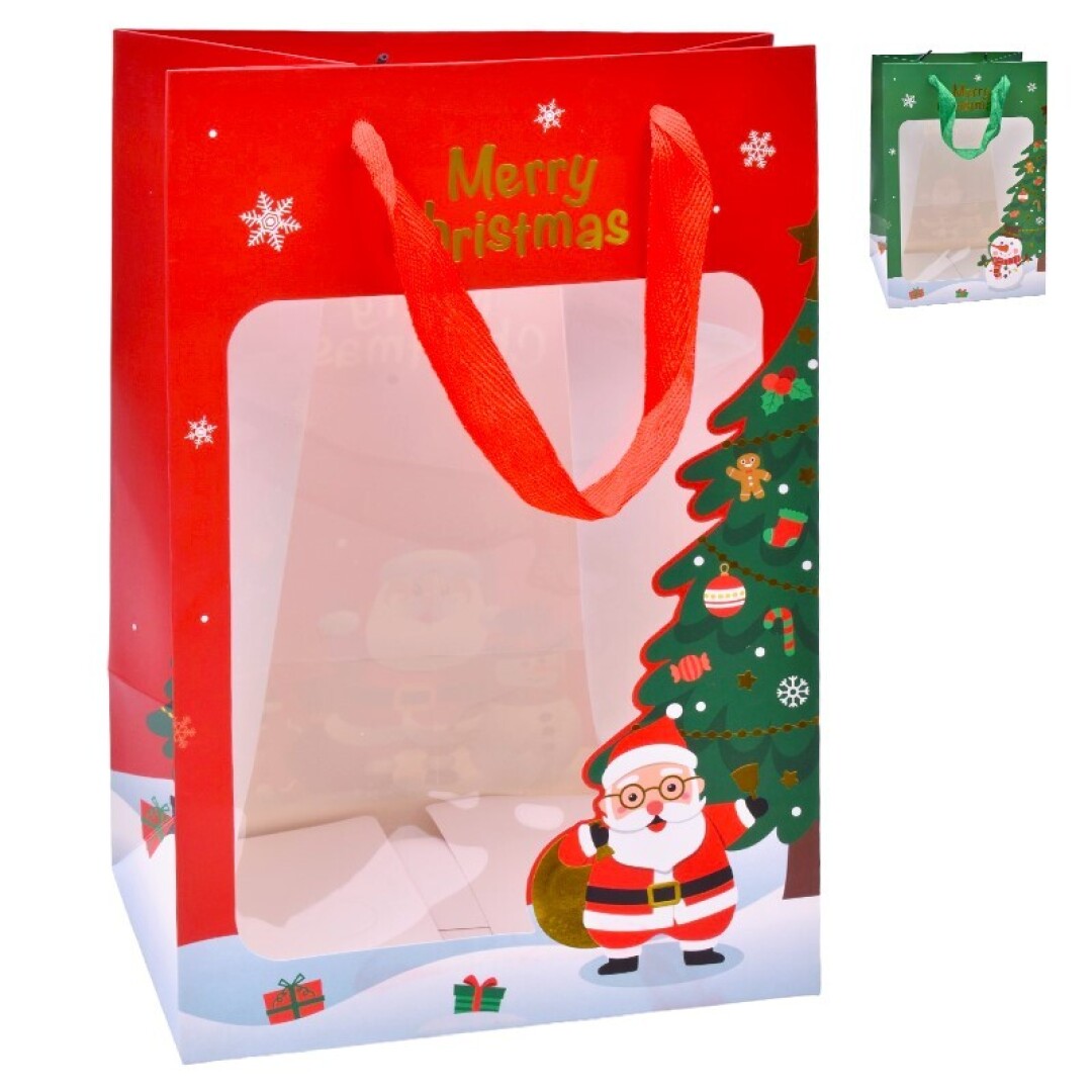 Saco Natal 25x18x35cm Unid Sortido