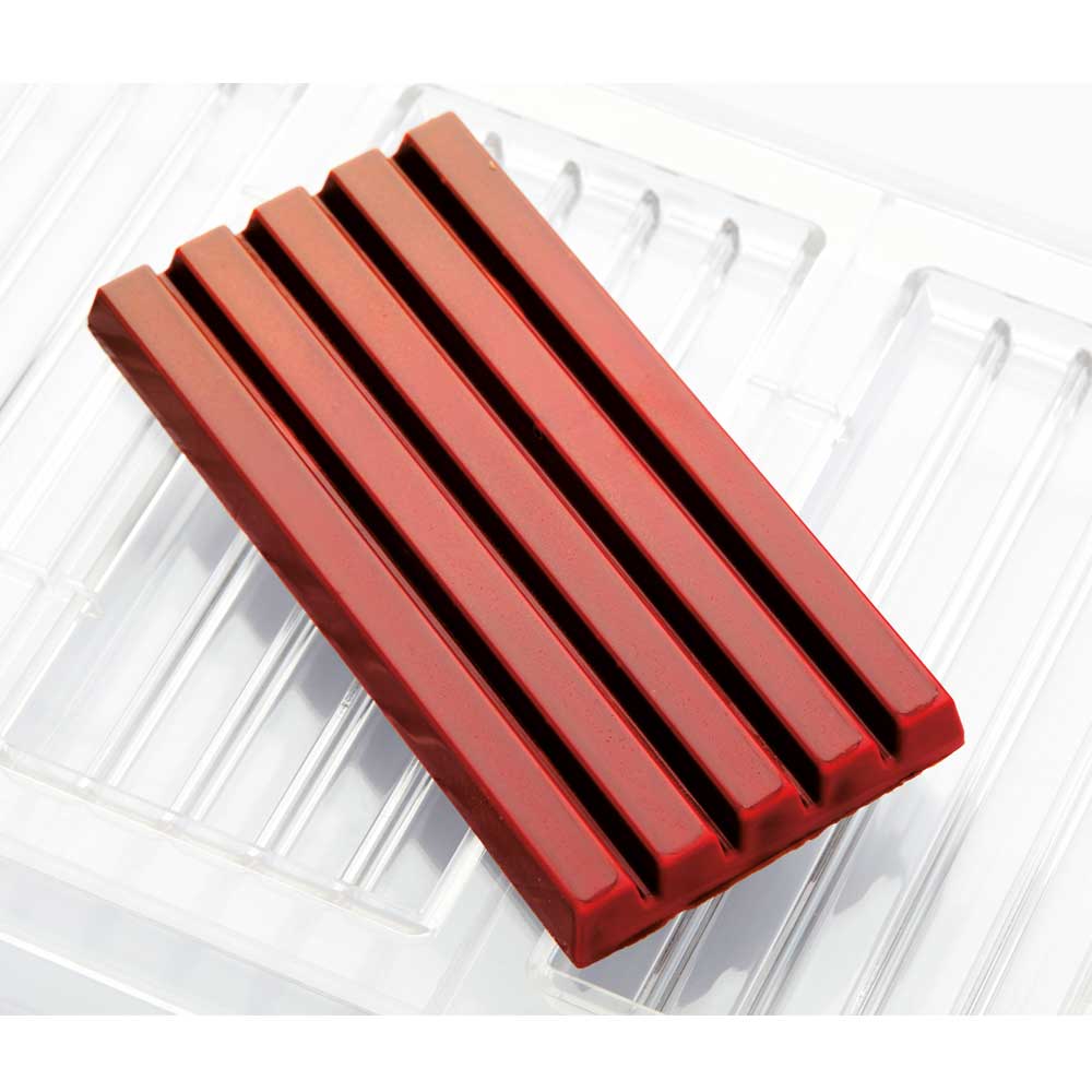 Alternative view of Molde p/ Chocolate Policarbonato tipo KitKat