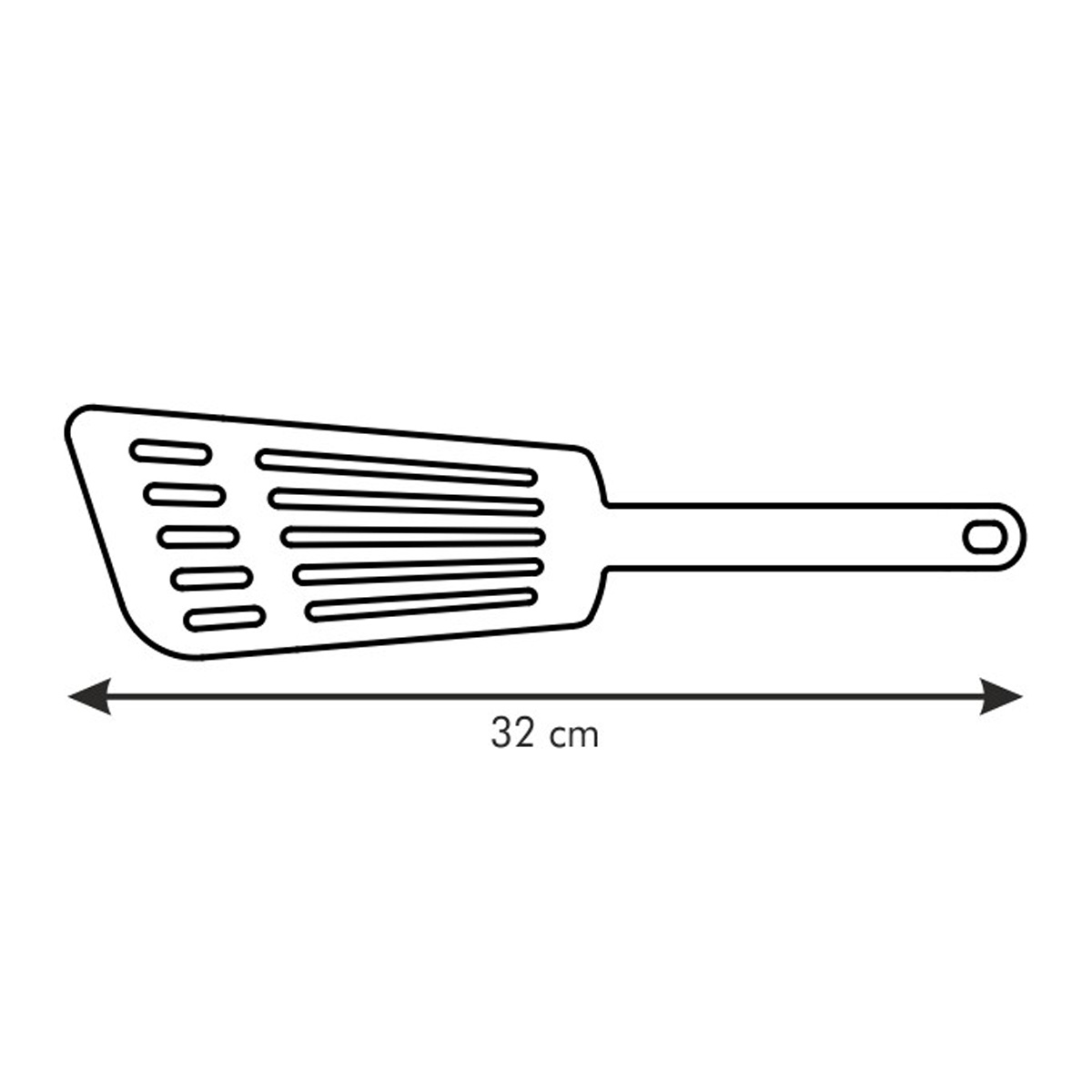 Alternative view of Espátula p/ omelete SPACE LINE