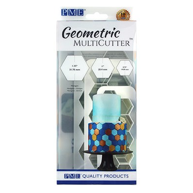 Multicortantes Geométricos - Hexágonos 3uni