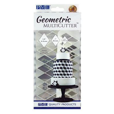 Multicortadores Geométricos - Diamante 3uni