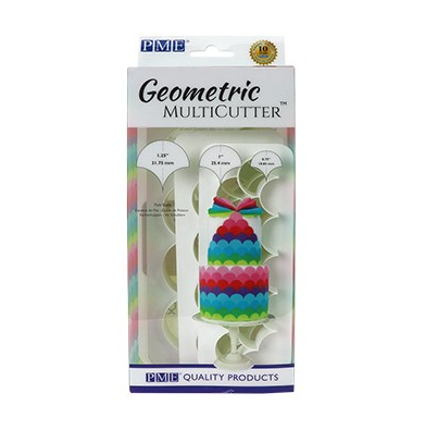 Multicortantes Geométricos - Escama de Peixe 3uni