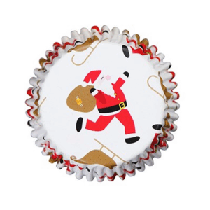 Formas Cupcakes - Pai Natal c/ Trenó 30uni