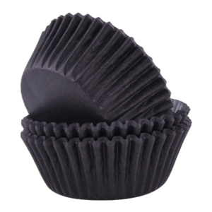 Forminhas Pretas p/ Cupcakes 60uni