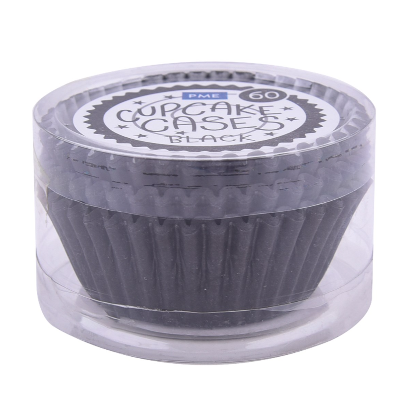 Alternative view of Forminhas Pretas p/ Cupcakes 60uni