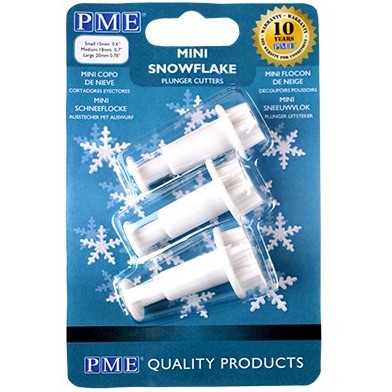 Cortante c/ Ejector - Flocos de Neve 3uni