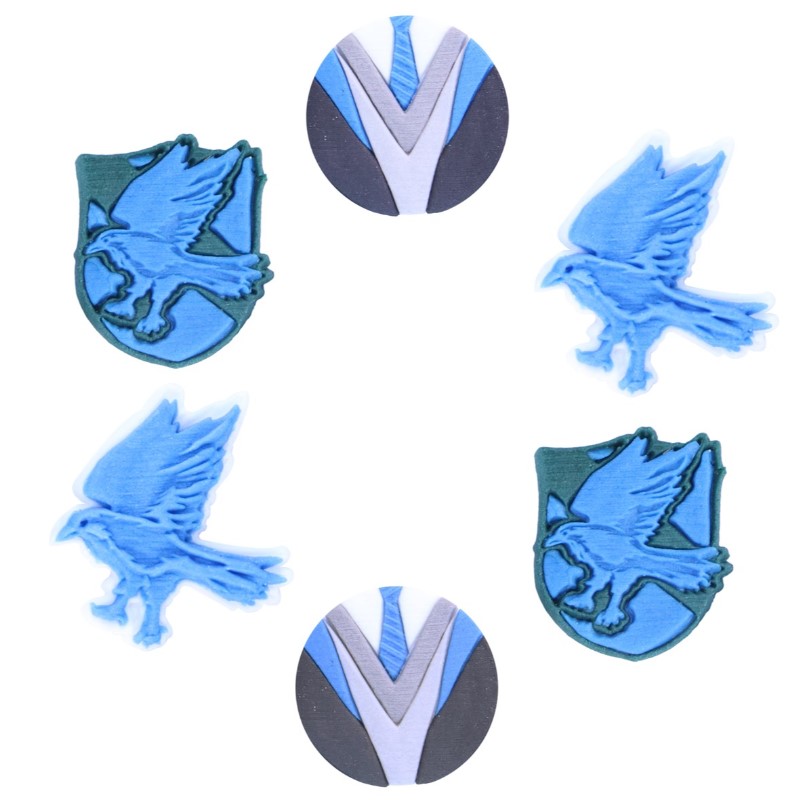 Alternative view of Decoração em Açúcar Ravenclaw Harry Potter