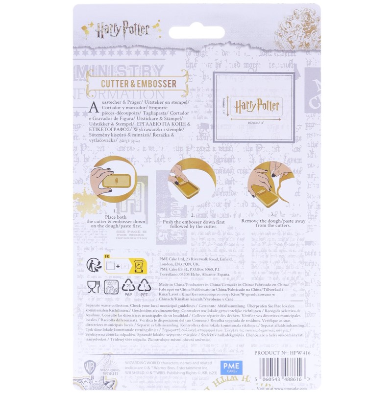 Alternative view of Cortante Harry Potter Logo