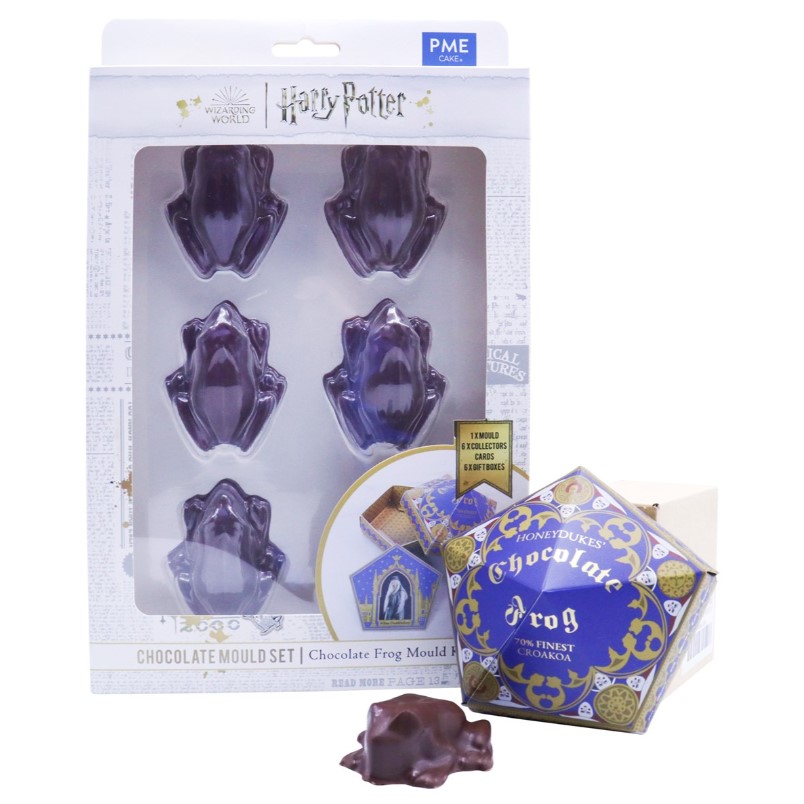 Molde p/ Chocolate Sapo + Caixas 6uni Harry Potter