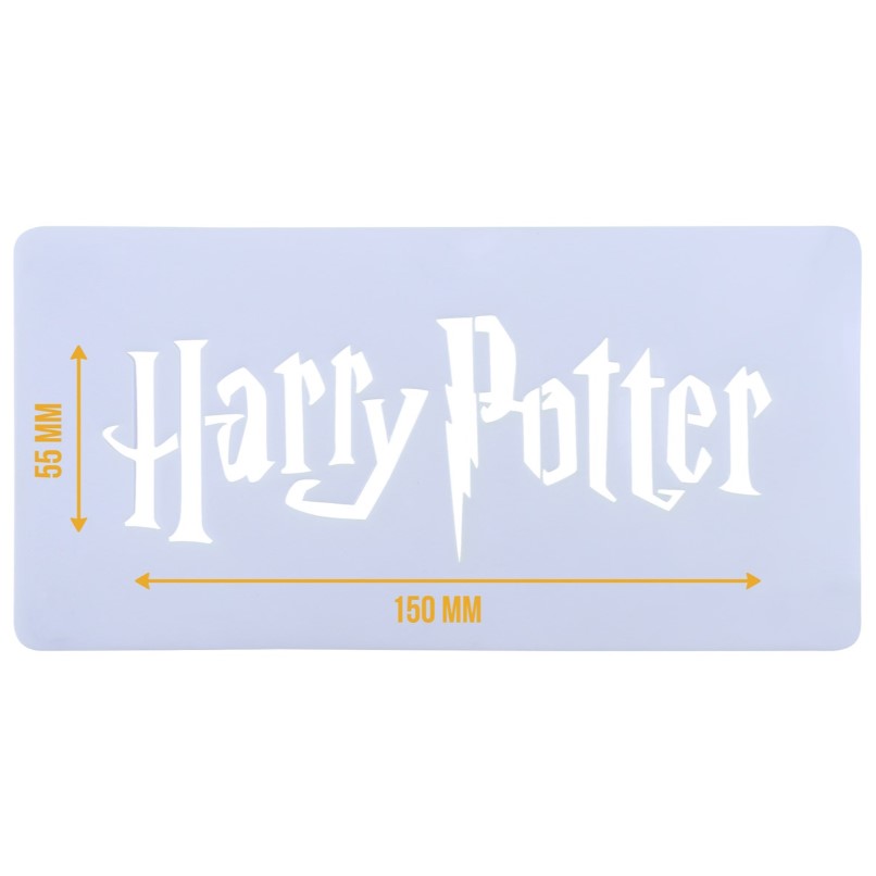 Alternative view of Stencil Harry Potter