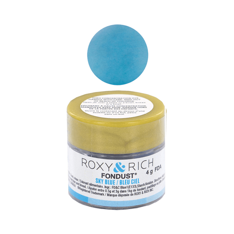 Corante em Pó Azul Céu (Fondust-Sky Bleu) 4gr