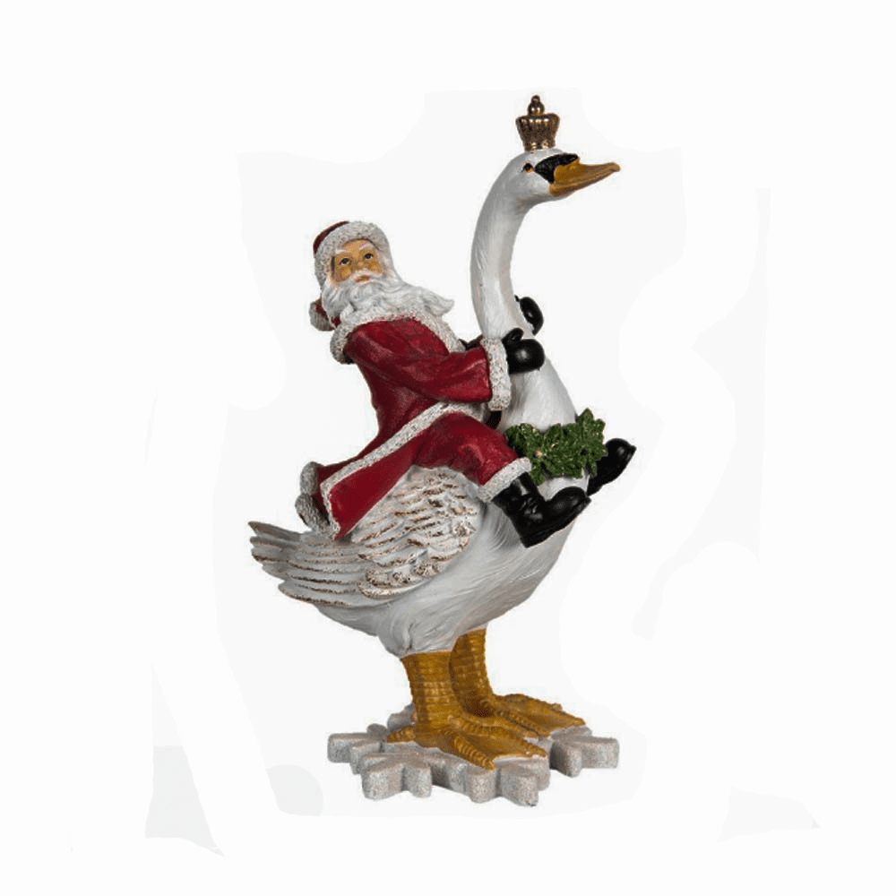 Pai Natal com Cisne