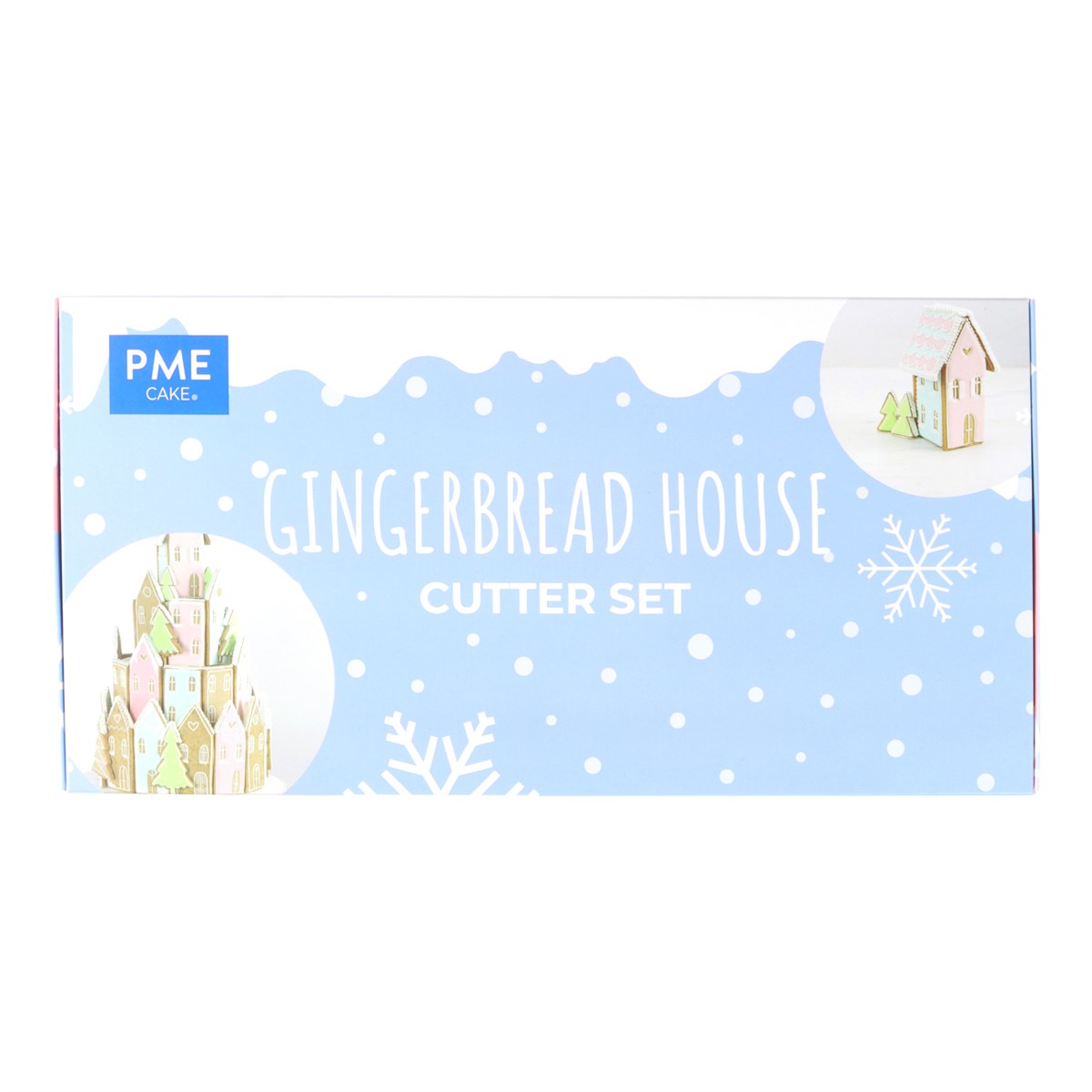 Alternative view of Conjunto de Cortadores Casa do Gingerbread PME