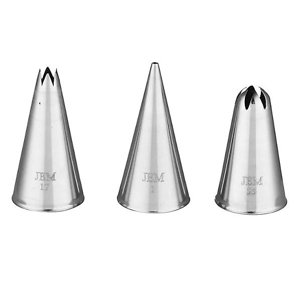 Conjunto de 3 Bicos JEM Coleção Conchas & Pontos PME