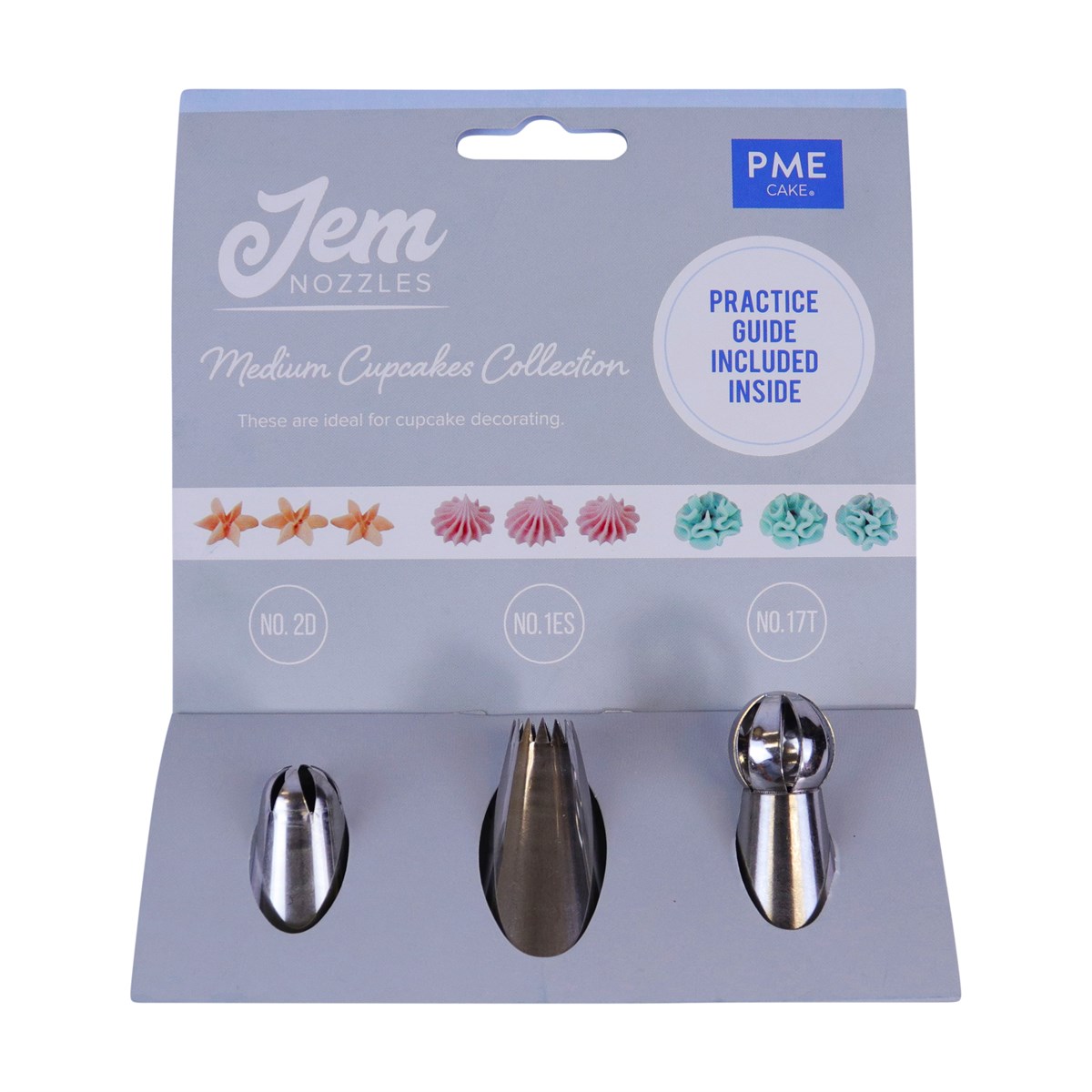 Alternative view of Conjunto de 3 Bicos JEM Coleção Cupcakes Médios PME