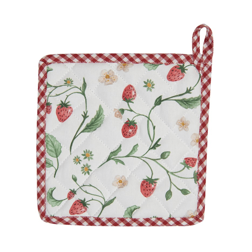 Pega de Cozinha Morangos 20x20cm