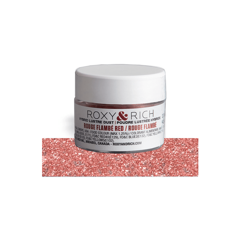 Purpurina Vermelho Chama (Hybrid Sparkle-Red Flambé) 2.5gr