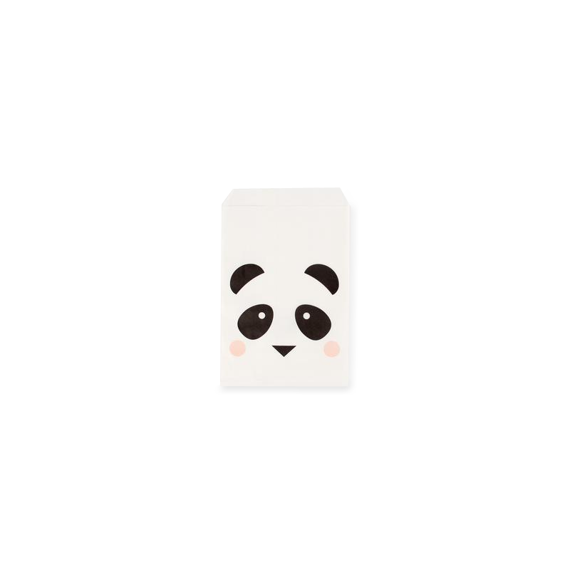 10 Sacos de Papel Mini Panda